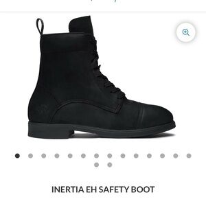 Xena Inertia Safety boot black suede